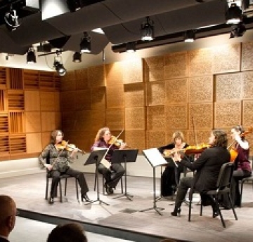 performance in recital hall